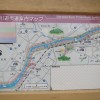 白石川遊歩道マップ